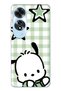 Oppo A60 Compatible Cute Dog Patterned Transparent Phone Case