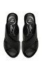 105811.Z6Fx Black Women Slipper - 4