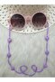 Chain.../Lilac Color Glasses Chain/Children's Sunglasses Chain/Gift