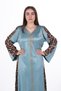 women satin jalabiya dress - 2