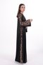 women satin jalabiya dress - 3