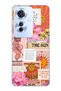 Oppo Reno 11F 5g Compatible Solar Tarot Patterned Transparent Phone Case