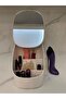 White Kangaroo Mirrored Organizer, Collapsible, Stylish and Functional Design - 2