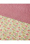 Scarlet Bloom Double Bedspread Set 200X220 cm Red - 2