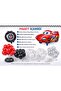 Car Themed Birthday Decoration Set |   Race Car Balloon Set – 70+ Piece Party Decor Set Ornament - 2
