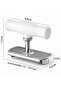 Jar Lid and Can Opener Adjustable Practical Strong Grip Stainless Steel Opener - 5