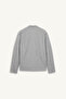 Slim Fit Mock Neck Zippered Gray Men's Coat D7534Ax/Gr221 - 6
