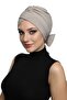 Çi̇ğdem Aydinfiyonklu Beige Ready-To-Wear Turban Hijab Pool Cap - 2