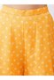 Yellow Kasturi Digital Print Top and Palazzo Co-Ords - 6