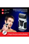 Rechargeable Shaver with Dual Blade System for Wet and Dry Use - 3
