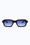 نظارات شمسية Murvik Blue Retro Square بإطار عظمي للجنسين UV400 Vintage Retro - 2