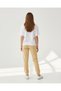 Senior Girls Beige Placement Print Track Pants - 3