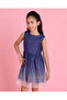 Girls Blue Star Sparkle Dress