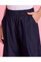 Girls Blue Wide Leg Casual Trousers - 4