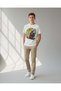 Senior Boys Light Green Motorcycle Graphic T-Shirt - 2