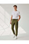 Senior Boys Olive Zipper Active Pants - 2