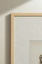 1 Piece Classic Duck Vintage Painting with Natural Wooden Frame - 4