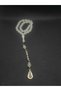 Cat's Eye Barley Cut 33-Habbali Steel Embroidered Tassel B Ankle-Length Glow-In-The-Dark Phosphorescent Prayer Beads - 7