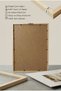 1 Piece Vintage Painting with Natural Wooden Frame and Dark Nature Theme - 5