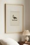 1 Piece Classic Duck Vintage Painting with Natural Wooden Frame