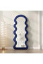 Wavy Shaped Full Length Dressing Mirror 80X180 CM - 4