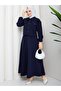 Asel Dual Pocket and Double Cover Button Detail Skirt Suit - 3
