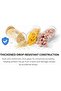 3PCS Food Storage Jar with Bamboo Lids, Food Grade Acrylic Canister Storage 1335ml - 3