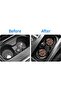 Silk Route - 4 Packs Leopard Car Coasters, 2.56 Inch Neoprene Cup Coaster Rubber Car Cup Pad Mat, Ul - 2