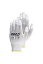 İşkoruma Safety E11 Green Finger Tip Covered Gloves (12 Pieces)