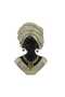 Polyresin African Lady Face Figurine - 2