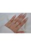 Yzk378 Special Series Interspersed Round Cut 3 Stone Ring Gold
