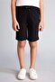 100% Cotton Elastic Waist Pocketed Pique Shorts for Boys B5925A826Sm - 3