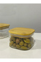 2-Piece B Bamboo 300 ml Leak-Proof Glass Breakfast Set with Lid and Storage Container - 5