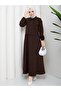 Asel Dual Pocket and Double Cover Button Detail Skirt Suit