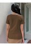 Women's Crew Neck T-Shirt - Oversized T-Shirt - 2