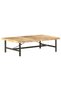 Coffee table, 142x90x42 cm, solid mango wood