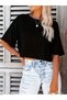 Tricou oversize scurt