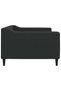 Bed frame, black, 90x190 cm, textile - 4