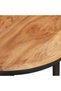 Stackable tables, 3 pcs., solid acacia wood - 5
