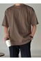 Men's Plus Size Relaxed Fit T-Shirt - Crew Neck T-Shirt - 3