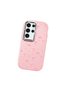 Samsung Galaxy S24 Ultra Compatible Camera Protected Pink Soft Silicone Phone Case Bowknot Patterned - 3