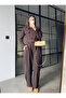 Brown Denim Jacket and Trousers Set - 51244 - 2