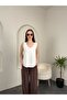V-Neck Thick Strap White Undershirt - 3