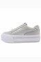 Mayze Canvas Women's Gray Platform Sole Casual Sneakers - Comfortable and Stylish Street Style - 2
