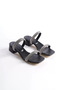 Thick heeled black women's slipper tr20my11a - 6