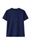 Pack of 4 Unisex Oversize Printed T-Shirts – Grey, White, Navy Blue, Green - 3