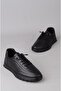 Seç 8008 Haki̇ki̇ De Leather Omfort Women's Shoes Black - 6