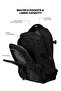 Para John School Bag Durable Backpack Nylon Student Bag with Zipper Pockets - 3