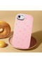 iPhone Se 2022 Compatible Camera Protected Pink Soft Silicone Phone Case Bowknot Patterned - 2