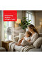 Portable USB Rechargeable Fan with LED Light | 3-Speed | 4600 mAh Battery | 14 H Fan + 50 H - 2